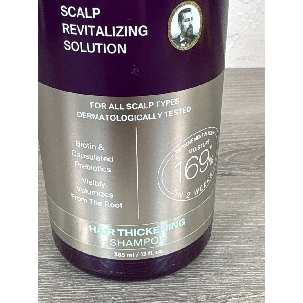 Dr. Groot Scalp Revitalizing Solution Hair Thickening Shampoo Biotin 13oz 385ml